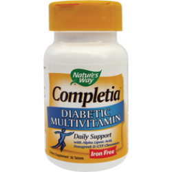 Completia Diabetic Multivitamin Formula conceputa special pentru diabetici